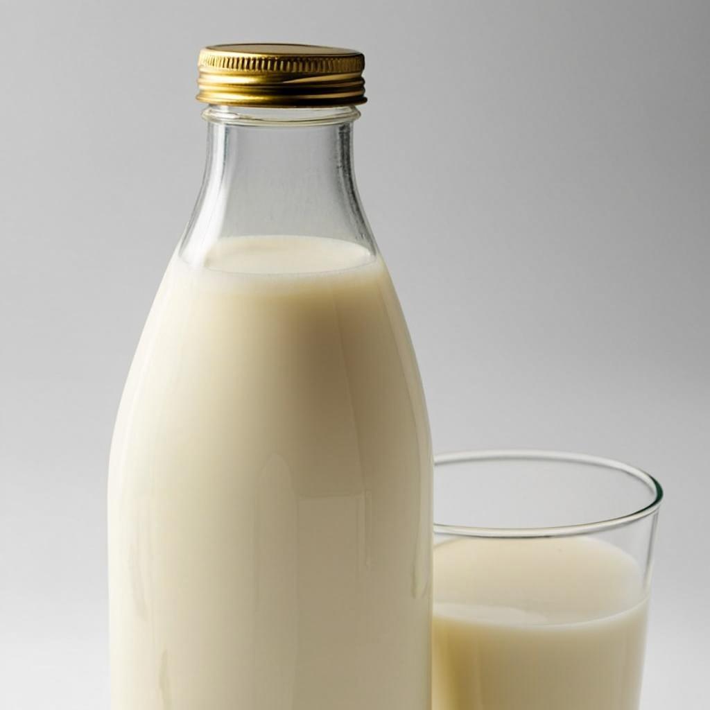 Lait Frais en verre