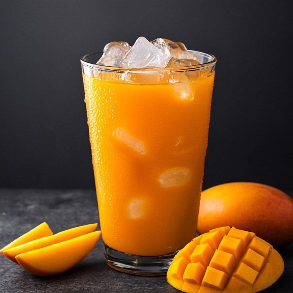 Jus de Mangue en verre