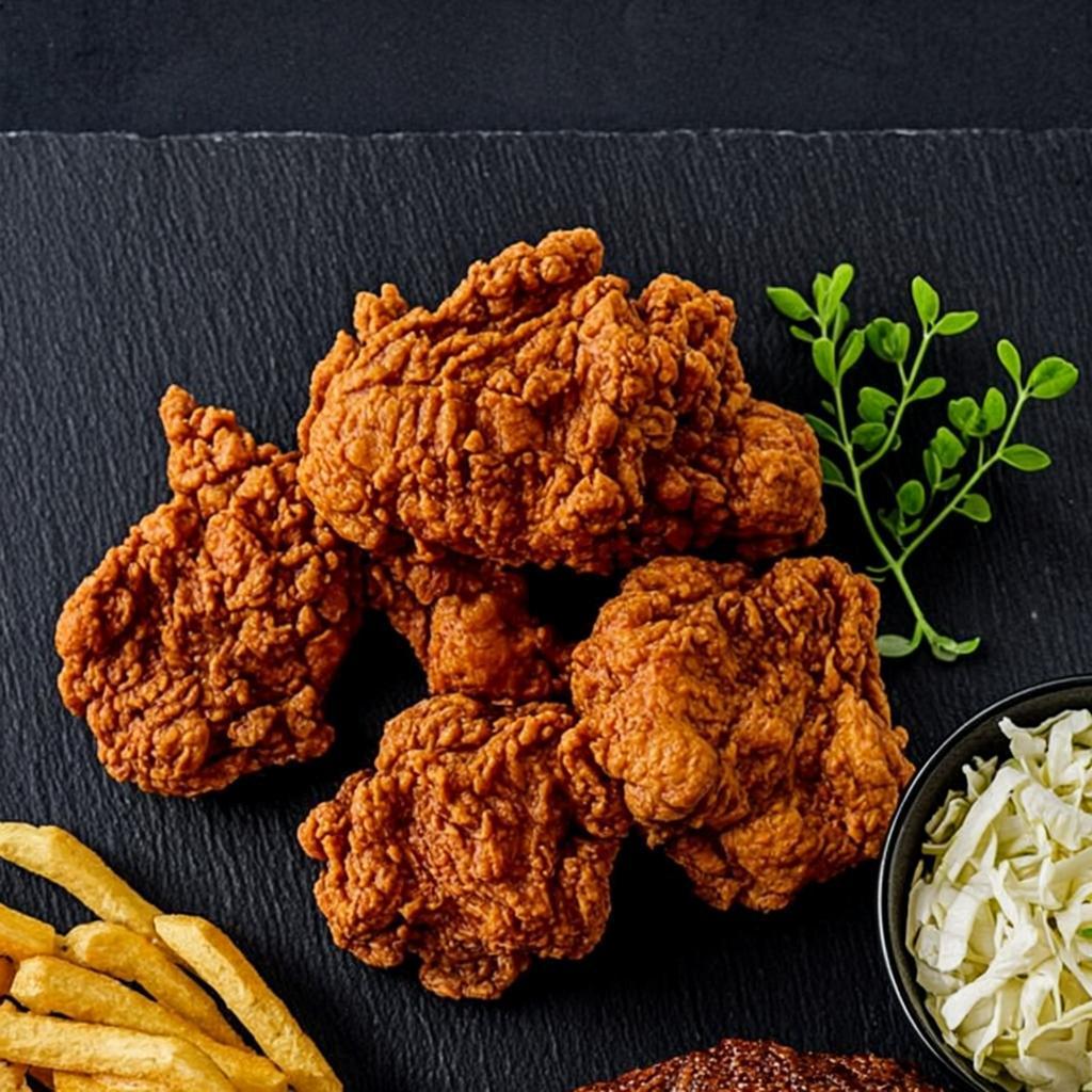 Poulet frit croustillant